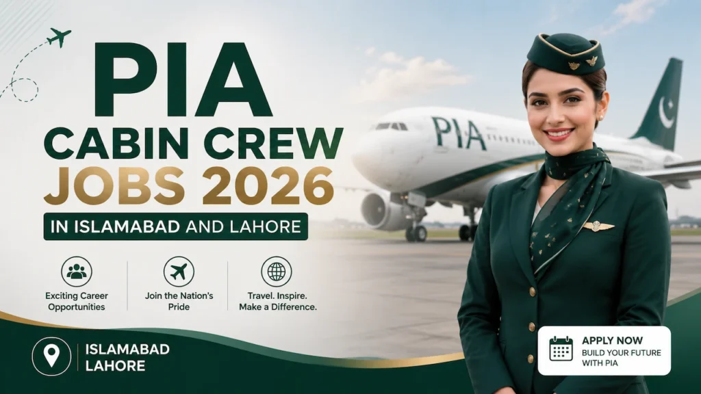 Current image: PIA Cabin Crew Jobs 2026