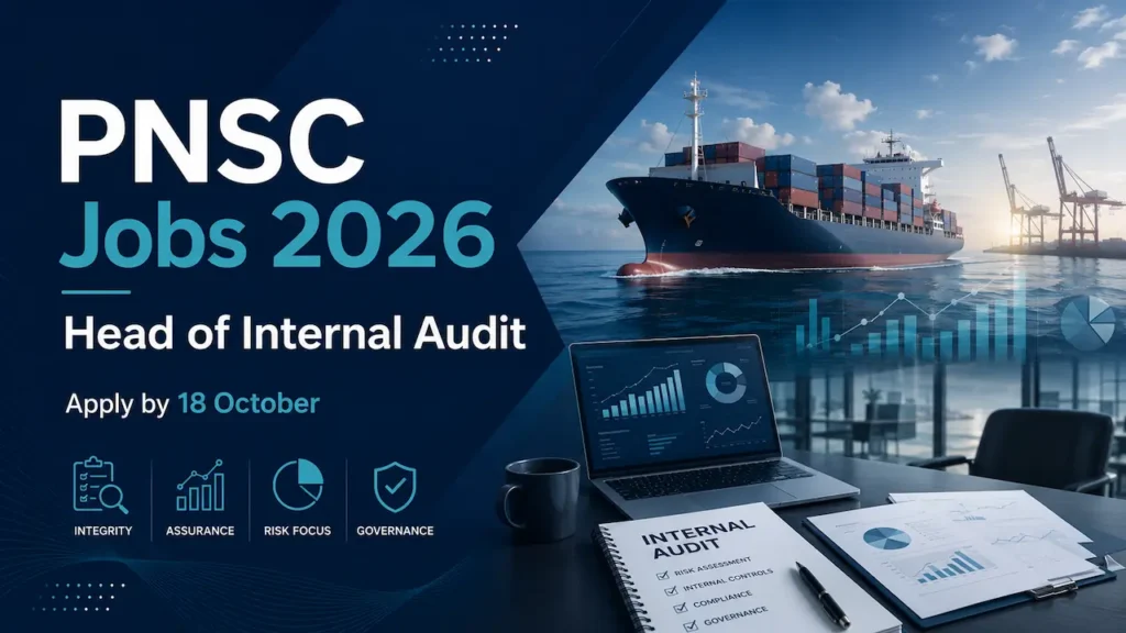 PNSC Jobs 2026 Head of Internal Audit recruitment, Grade-13 contract vacancy